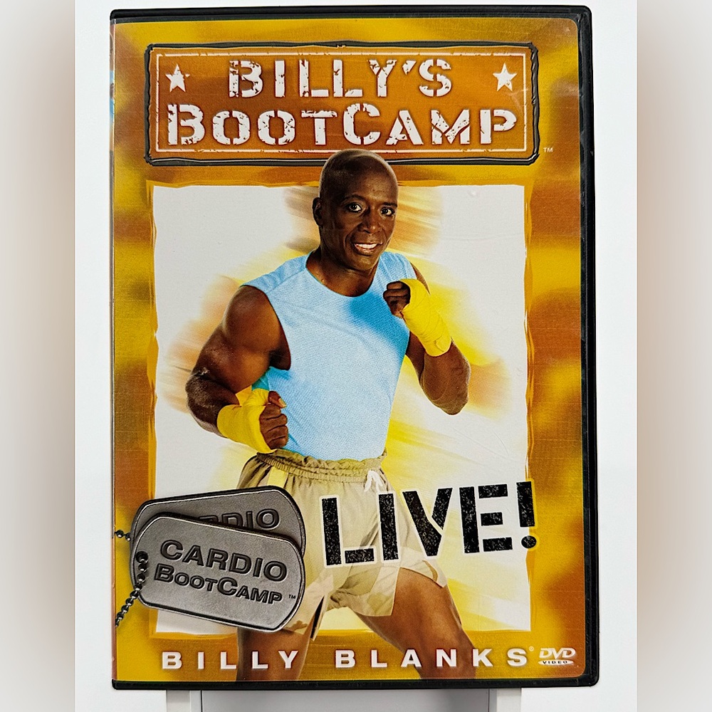 NWT. Billy Blanks: Billy's Bootcamp Live DVD. Cardio